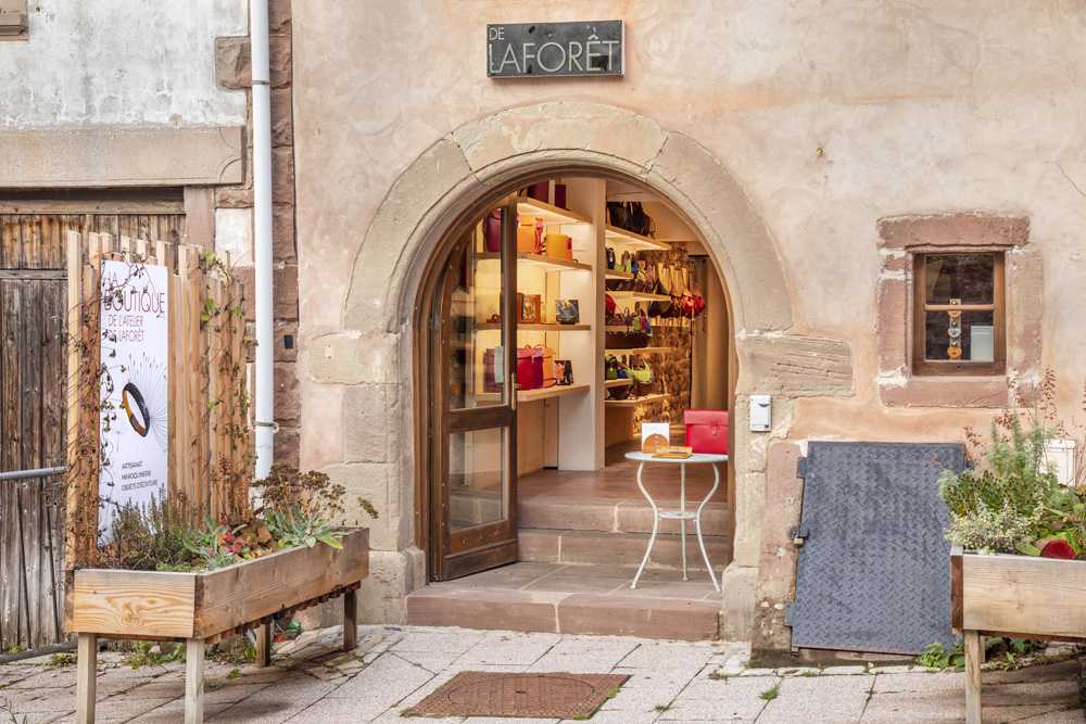Boutique Atelier DE LAFORET dans les Vosges du Nord - Alsace