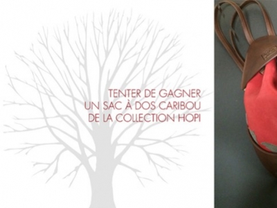 Gagnez le chouchou de la collection Maroquinerie d’Art : Le Sac à dos CARIBOU