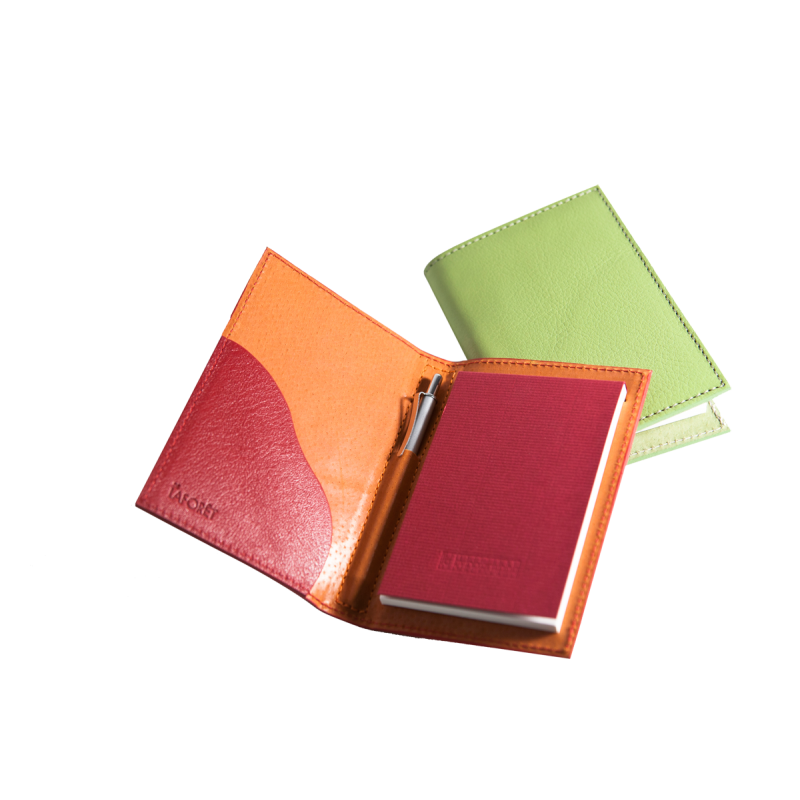 Etui mémo bloc avec stylo