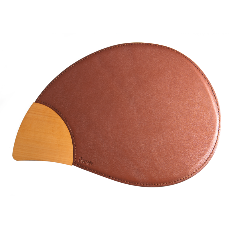 Tapis de souris avec bois